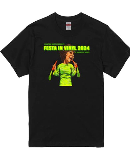 画像1: 『FESTA IN VINYL 2024』Tシャツ (1)